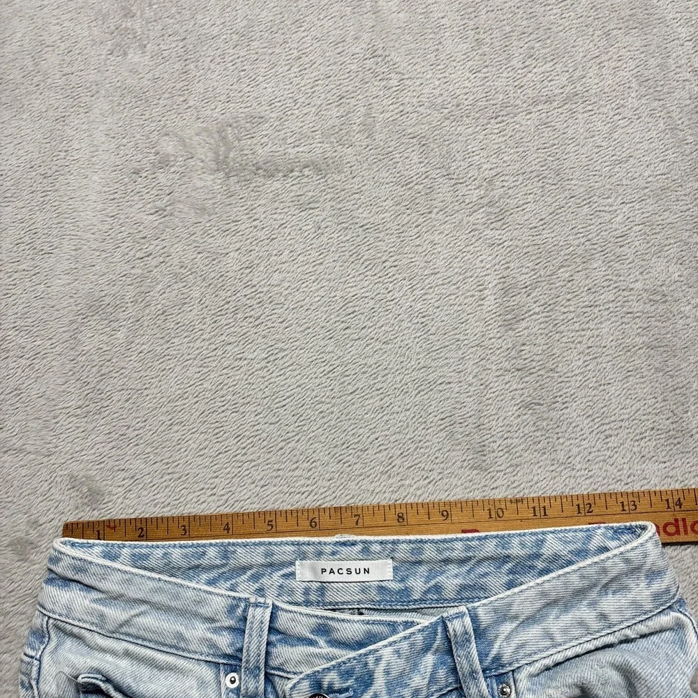 PacSun 90s‎ Boyfriend Jeans Women 26x31 Light Wash High Rise Straight Leg Denim